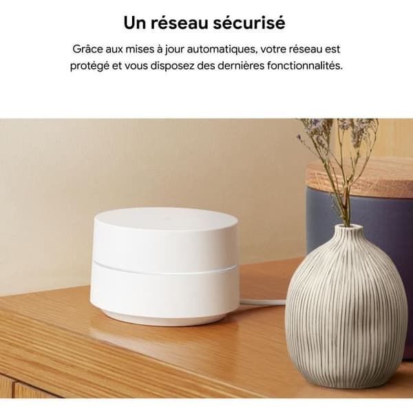 Trådlös router - GOOGLE - Nest Wifi - Trådlös förlängningsläge - 2,4 Ghz/5 Ghz - Vit- USED