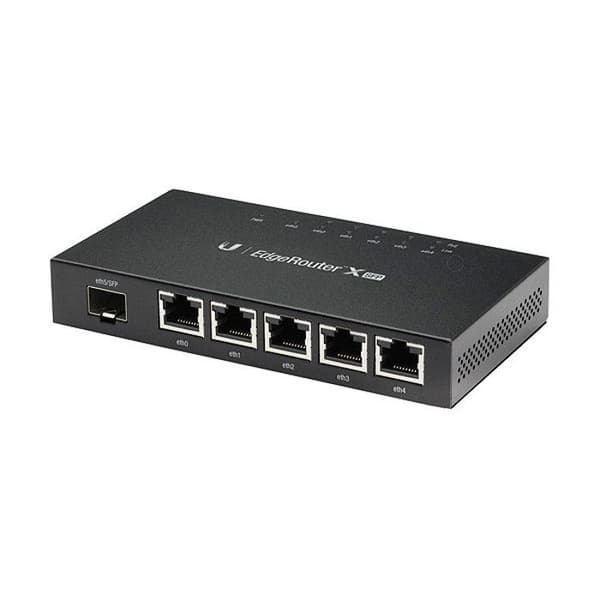 Router - Ubiquiti - EdgeRouter X SFP - 5 Gigabit Ethernet-portar - PoE - SFP