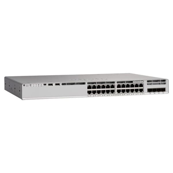 Switch - CATALYST - 9200L - 24 portar - Ethernet - Gigabit Ethernet - Svart