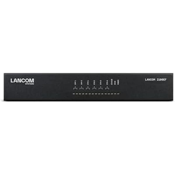 Router - LANCOM - 2100EF - Hög överföringshastighet - Ethernetportar - VPN-säkerhet