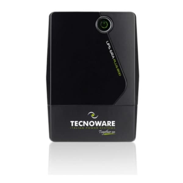 Tecnoware UPS 750VA voor PC/Modem, NIET voor Gaming/Consoles, ERA PLUS, 2 Schuko, software, bescherming tegen stroomuitval/spanningspieken, voor PC, modem, bewaking, kassa, NAS, POS Tecnoware UPS 750VA voor PC/Modem, NIET voor Gaming/Consoles, ERA PLUS, 2 Schuko, software, bescherming tegen stroomuitval/spanningspieken, voor PC, modem, bewaking, kassa, NAS, POS