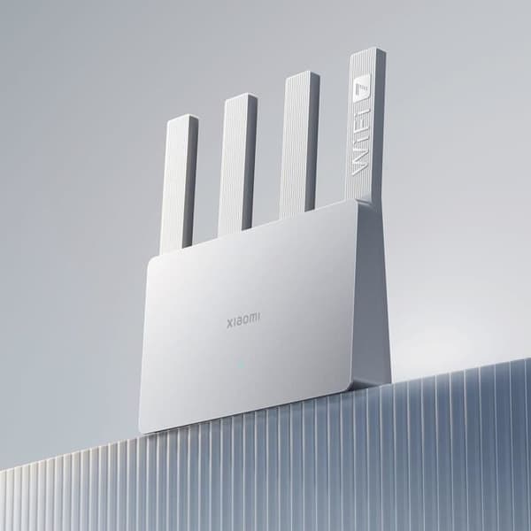 Router - Xiaomi - BE3600 - Höghastighets Wi-Fi 7 - Quad-core processor 1,1 GHz - Ethernet-port 2,5 Gbit/s