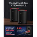 Miniatyrbild 2 av 2: Wifi-router 6 - CUDY - AX3000 - Mesh-system - 2,5 Gbps WAN - säker VPN