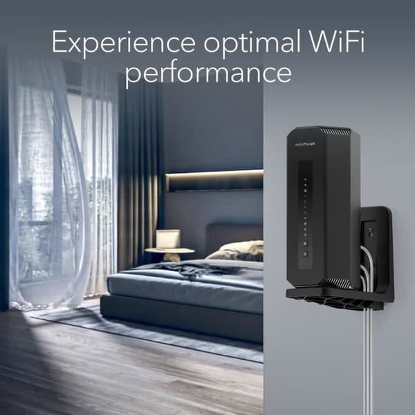 Stöd Mural - Netgear - Orbi RBE97 RS700 - Wi-Fi - Svart - Dimensioner: 27x20,7x10,3 cm