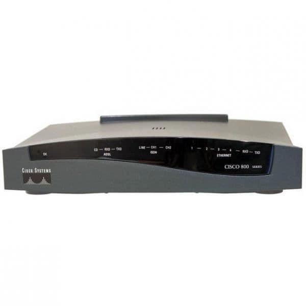 Cisco CISCO836-SDM-K9-64 Router - Ethernet - Statisk IP-routing- USED