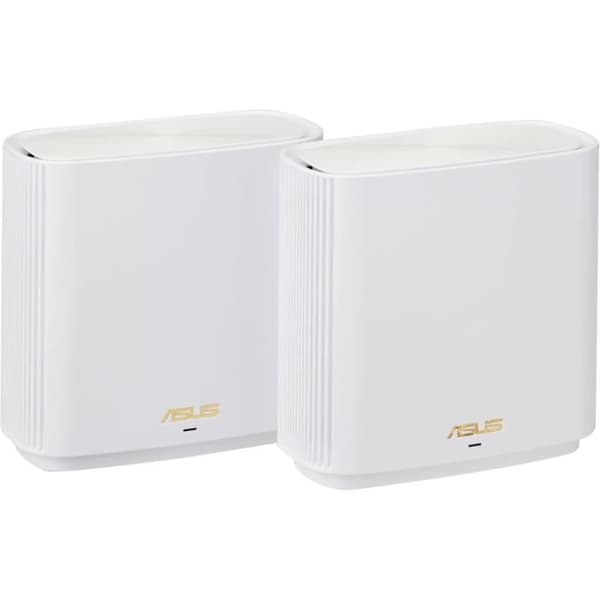 Router - ASUS - AX6600 ZENWIFI XT8 - Wi-Fi 6 - Dubbelband - 1900MB Vit
