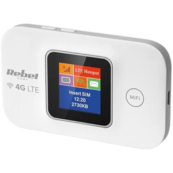 Trådlös router - REBEL - RB-0701 - 2,4 GHz - 3G - 4G