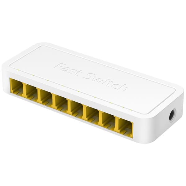 Switch - Cudy - FS108D - 8 portar - Plug and Play - Plastikkåpa