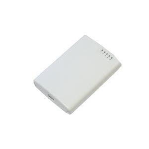 MikroTik RouterBOARD PowerBox - Router - 4-portsswitch - DIN-skena monteringsbar, stolpfäste (RB750P-PBr2)