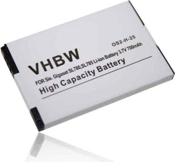 VHBW Batteri Siemens Gigaset SL78H - 700mAh