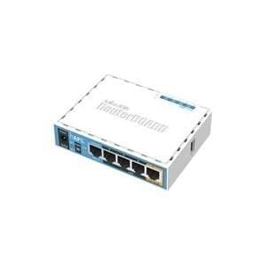 MikroTik RouterBOARD hAP ac lite RB952UI-5AC2ND - Trådløs basestation - 100Mb LAN - 802.11a/b/g/n/ac - dual band - DC