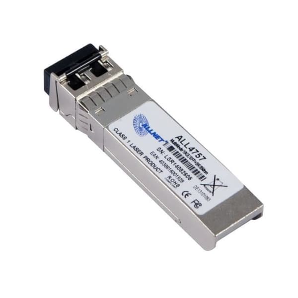 ALLNET ALL4757-INDU, 10000 Mbit-s, mini-GBIC, LC, IEEE 802.3ae, SR, Fiberoptik