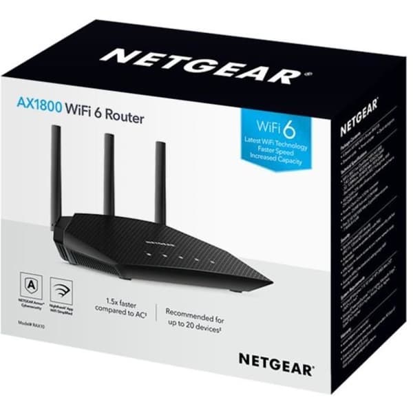 Wifi-router 6 - NETGEAR - RAX10