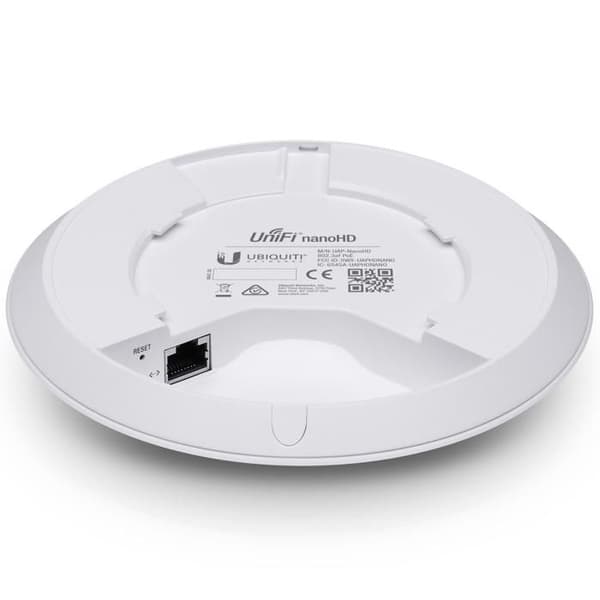 Trådlös åtkomstpunkt - Ubiquiti - UAP-NANOHD-3 - 4x4 MIMO - Dubbelband Wi-Fi - Passiv PoE 48V