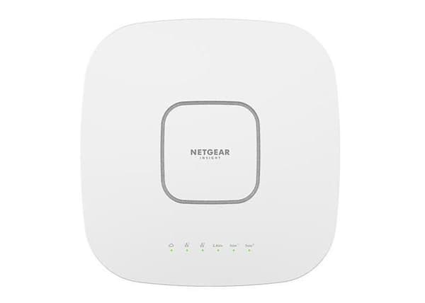 NETGEAR WAX630 trådlös åtkomstpunkt - Wi-Fi 6 - 2,4 GHz / 5 GHz - Vägg-/takmontering