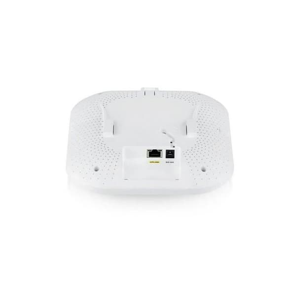 Zyxel True WiFi 6 (802.11ax dual-band), 1,77 Gb/s åtkomstpunkt med Quad Core-processor och dubbla 2x2 MU-MIMO-antenner, kontroll