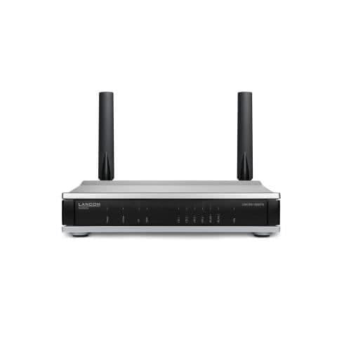 LANCOM 1800EFW (EU) (PLATSNÄTVERK MED OPTISK FIBER, ETHERNET OCH WI Svart, Silver