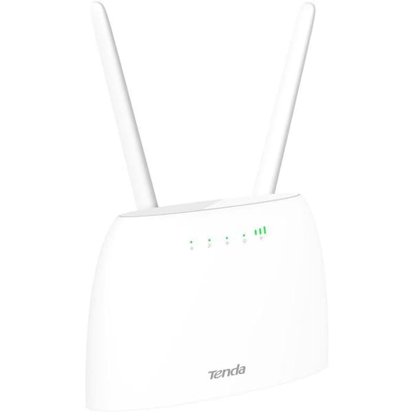 TENDA Router 4g 1200Mbps, simkortport, Ethernet-portar, 4G+ LTE , VoLTE, WiFi-router enkel konfiguration. 4G07