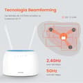 Miniatyrbild 3 av 4: TENDA Router 4g 1200Mbps, simkortport, Ethernetportar, Cat6 300Mbps, AC1200 router enkel installation. 4G09