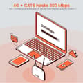 Miniatyrbild 4 av 4: TENDA Router 4g 1200Mbps, simkortport, Ethernetportar, Cat6 300Mbps, AC1200 router enkel installation. 4G09