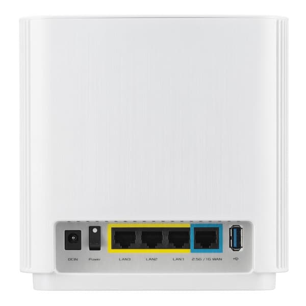 Trådlös router - ASUS - ZenWiFi XT9 - 7800 Mbps - Tri Band - 2 vita enheter