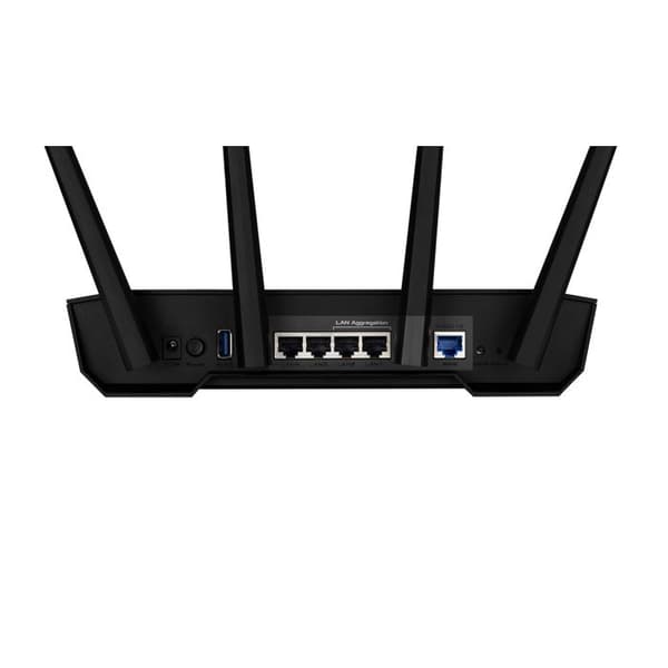 ASUS TUF Gaming AX3000 V2 trådlös router Gigabit Ethernet Dual-band (2,4 GHz - 5 GHz) Svart, Orange
