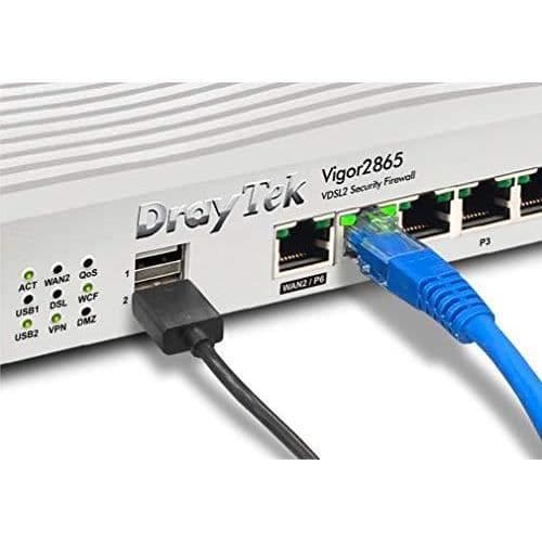 DrayTek Vigor 2865 Supervectoring Modem Security Firewall VPN Router Annex-B