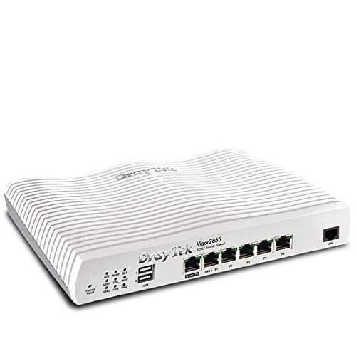 DrayTek Vigor 2865 Supervectoring Modem Security Firewall VPN Router Annex-B