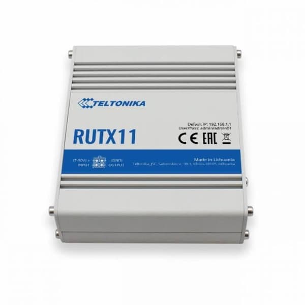 Teltonika RUTX11 WiFi LTE Cat6 Router