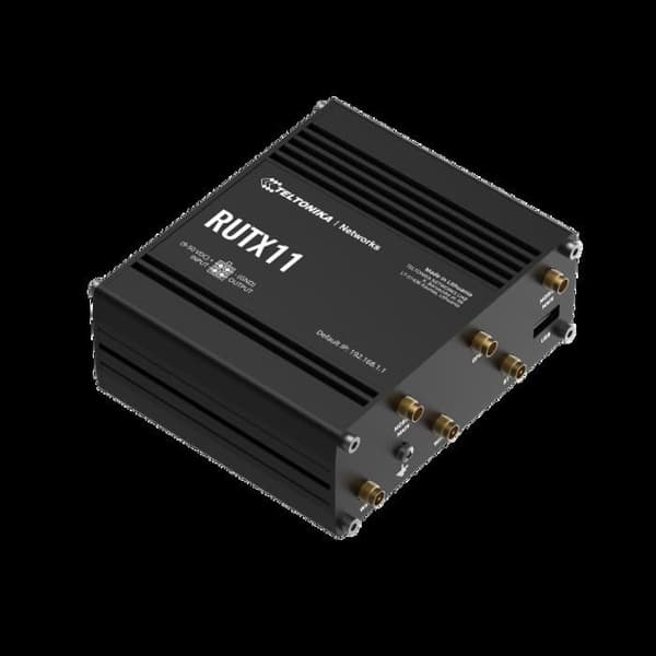 Teltonika RUTX11 WiFi LTE Cat6 Router Grå