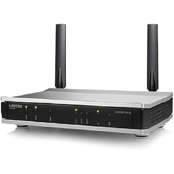 Router - LANCOM - 1790-4G+ - WWAN - 3-portars switch - Avancerad anslutning Svart, Grå