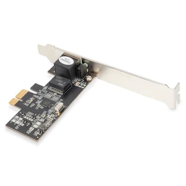 Digitus ASSMANN Gigit Ethernet PCI Express 2.5G nätverkskort - 4016032473978