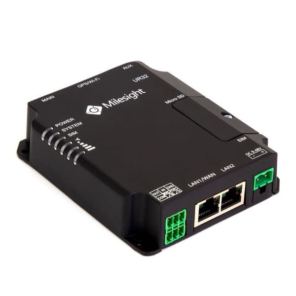 Milesight Modem - Router - UR32-L04EU-W - 4G industriell router UR32 Pro WiFi4