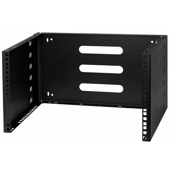 Rackhållare Väggmonterad 19" 6U, 330mm, Svart