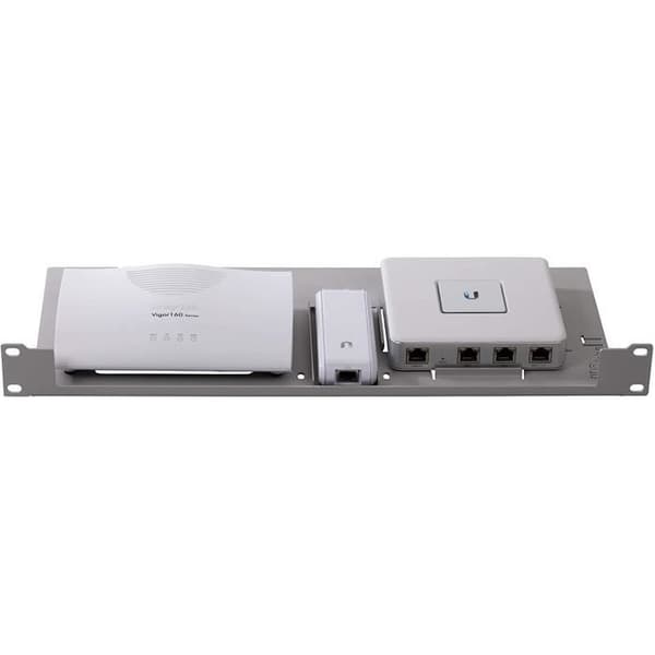 GrabbeIT Rack DrayTek Vigor 165 - UniFi Cloud Key - UniFi USG - HE26268