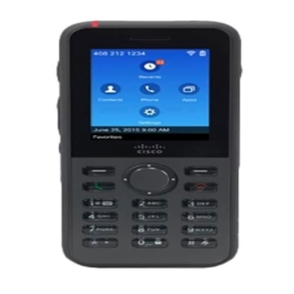 cisco unified trådlös ip-telefon 8821 världslägesbunt eu nätsladd svartRouter, wifi, nätverk UNIFIED TRÅDLÖS IP-TELEFON 8821