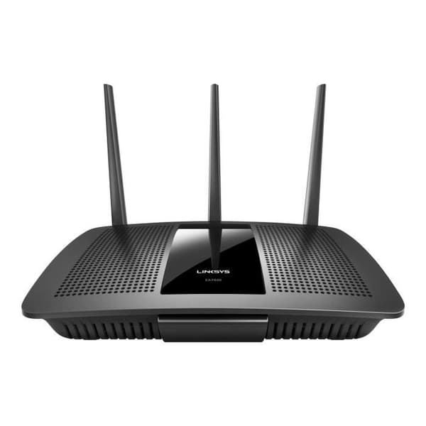 Linksys EA7500 Trådlös router med 4-portars GigE-switch 802.11a-b-g-n-ac Dual-band