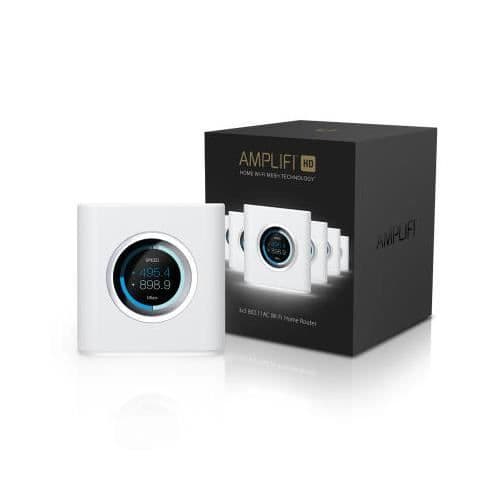Wi-Fi Router - AmpliFi - HD - 2.4GHz 450Mbps - 5GHz 1300Mbps - 4 Gigabit-portar