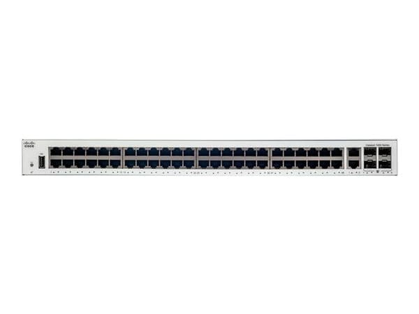 cisco - nätverk: low end swit catalyst 1000 48port ge 4x1g sfp