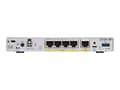 Miniatyrbild 2 av 3: Router - Cisco - Integrated Services Router 1101 - 4 GigE-portar - Rackmonterbar - Inbyggd switch