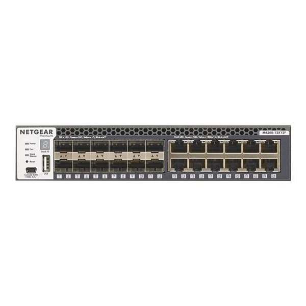 Netgear ProSAFE M4300-12X12F 24-portars switch grå