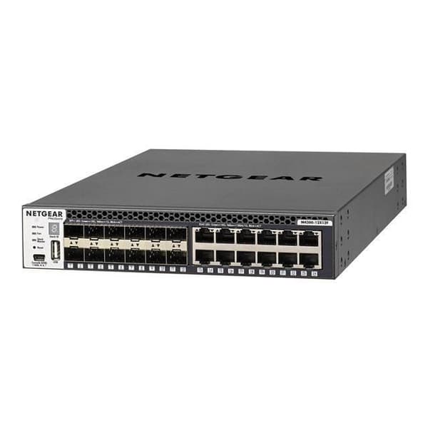 Netgear ProSAFE M4300-12X12F 24-portars switch grå