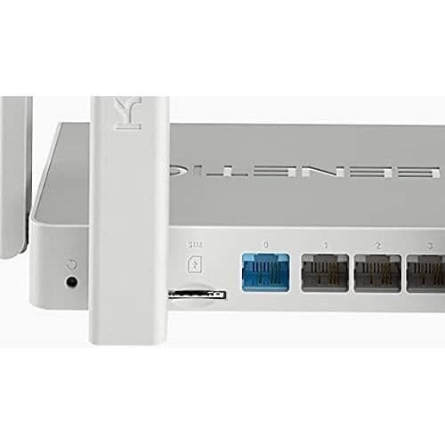 4G Wi-Fi-router - KEENETIC - Runner 4G KN-2210-01DE - 4 portar - 300 Mbits/s - Internet-skydd