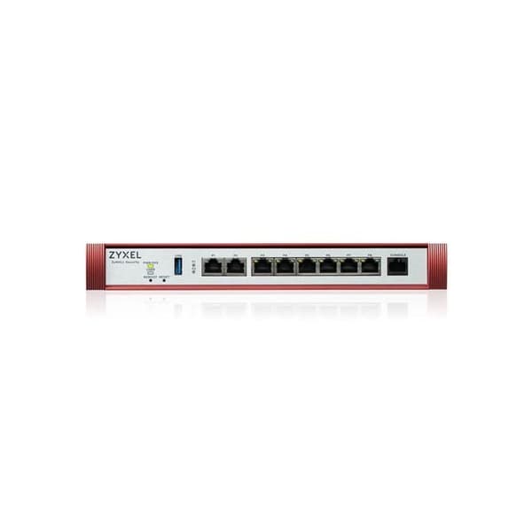 Zyxel USG Flex 200HP Firewall - 2 PoE+-portar - Flerskiktsskydd