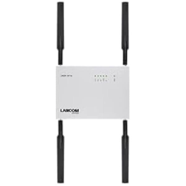 LANCOM IAP-5G (EU) SD-WAN Industriell Gateway med 5G för svåra miljöer Vit