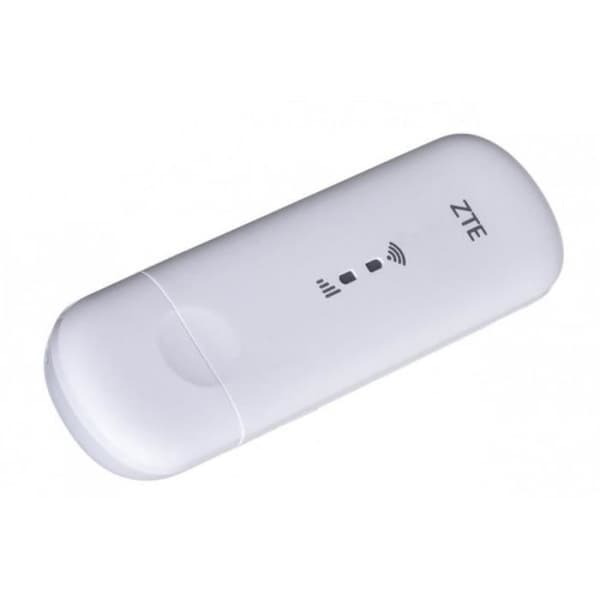 ZTE Router, LTE CAT.4 DL USB-modem upp till 150Mb/s, 2,4GHz WiFi, TS-9 extern antennutgång - MF79U