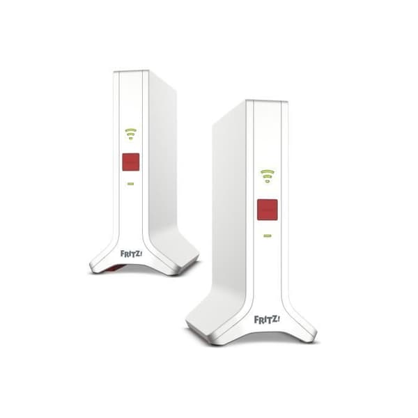 AVM FRITZ!Mesh Set 4200 Wi-Fi 6 Dual-band 4200 Mbit/s 2-pack Röd/Vit