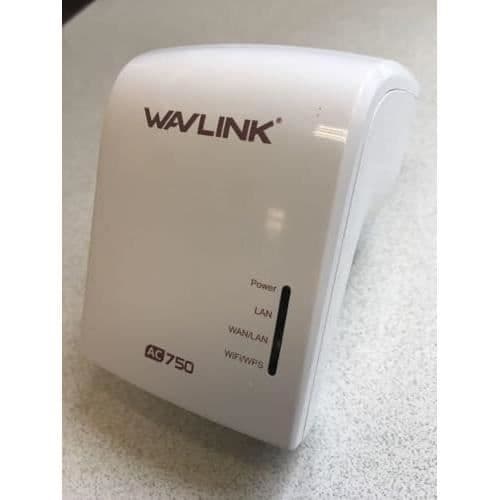 Wavlink WiFi-repeater AC750 Dual Band 750Mbps 2.4GHz och 5GHz Vit