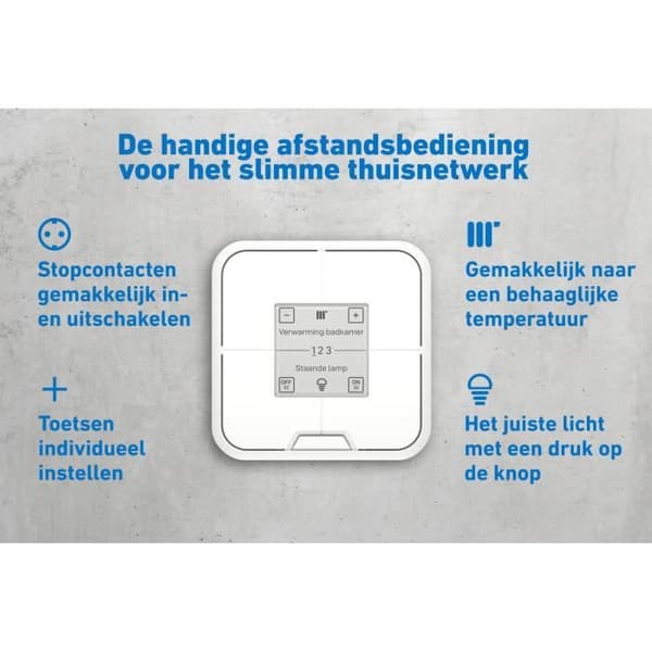AVM FRITZ! DECT 440 Trådlös Belysningskontroll SmartHome Vit med Display