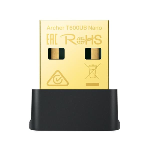 TP-Link ARCHER T600UB NANO USB WLAN-adapter 433Mbps AC Dual Band Svart